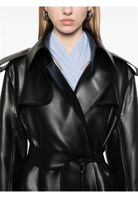 Black belted trench coat Norma kamali - women NORMA KAMALI | ST4244LV050001